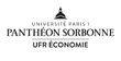 Logo UFR02 Économie