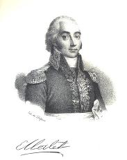 Portrait du général Malet avec sa signature